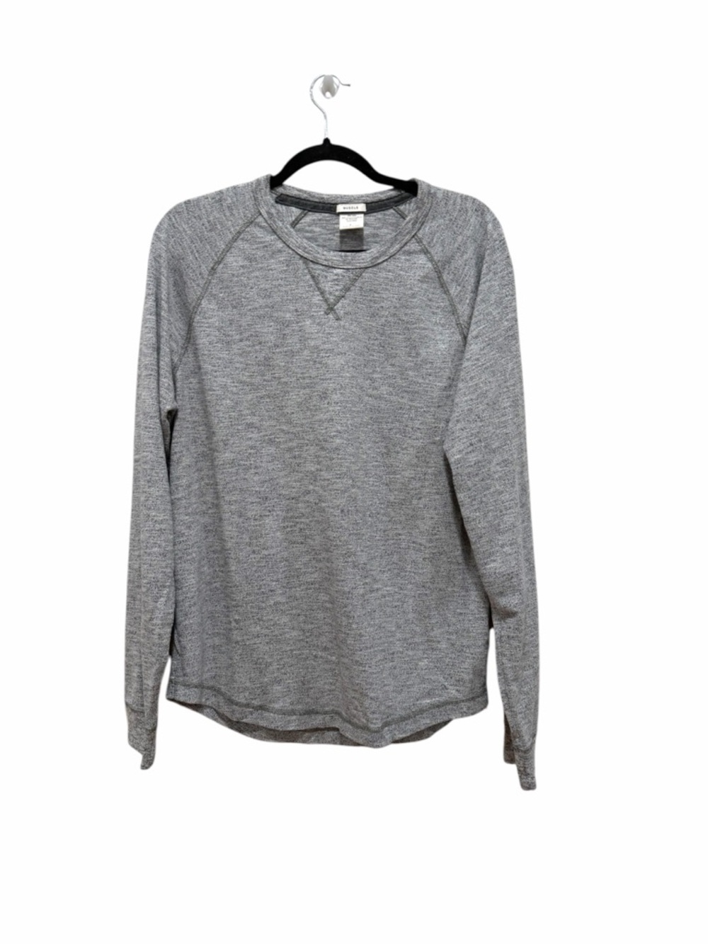 Abercrombie & Fitch Muscle Gray Long Sleeve Tee Soft Casual
Size large